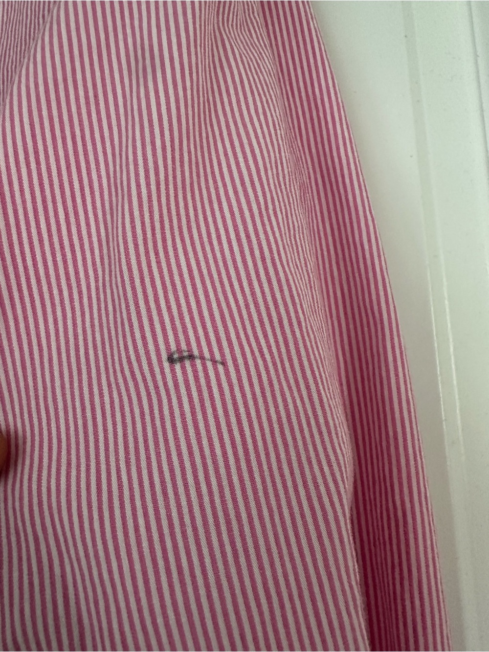Daily Drills Pink Striped Button-Down Shirt - Picture 6 of 6